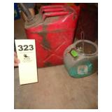 Fish bowl, Jerry can