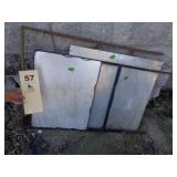 Sign frames, panels