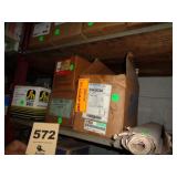 Shelf: motors, blower kits, inventory