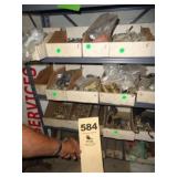 Four shelves: hardware, inventory