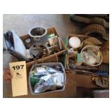 Three lots: plumbing shop items