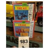 Johnny Express tire kit, crane kits (Topper)