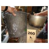Galvanized pail