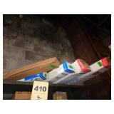 Shelf: commode tank parts (in box)