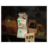 Shelf: brass valves