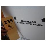 40 Gallon electric hot water heater (in box)