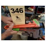 Rigid 14" pipe wrenches