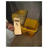 Mop bucket, as found