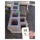 Conrete blocks, cap