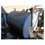 550 Gallon diesel fuel tank with 12V Gas Boy pump