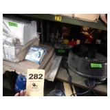 Shelf: Ceramic tile, HVAC inventory