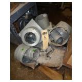 Lot: duct work