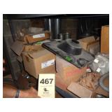 Shelf: wire nuts, conduit, inventory