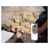 Fire brick pile