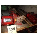 Shelf: furnace pumps, motors