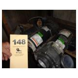 Shelf: furnace pumps, motors