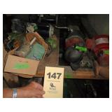 Shelf: furnace pumps, motors
