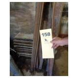 Corner lot: heavy cast, angle iron