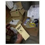 Lot: pipe /cap, plumbing inventory