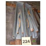 Pair of folding saw horses