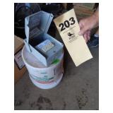 Rainproof power outlet, bucket