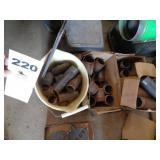 Three lots: pipe parts