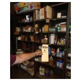 Two section 12-ledge shelf/sections