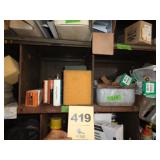 Shelf: valves, inventory