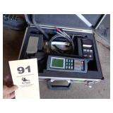Test flue gas analyzer/case