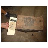 Wooden Hires root beer case