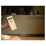 Radiant baseboard heater