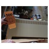 Radiant baseboard heater