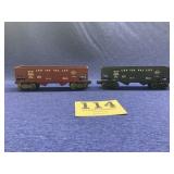 2 Lionel Lehigh Valley L.V. 2500 Hopper Bottom
