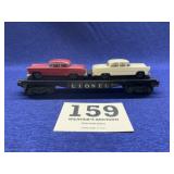 Lionel 6424 Flat Car w/ 2 Cars