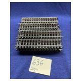 20pc Lionel Straight O27 Gauge Train Track