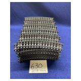 60 Pc Lionel O27 Gauge 3 Rail Curved Track