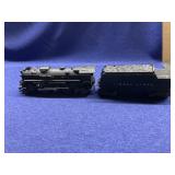 Lionel # 2018 steam engine with a Lionel 6466W