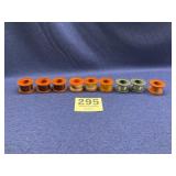 9 Lionel Wire Reels w/ Wire1 without wire