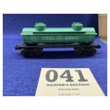 Lionel cities service tanker number 6465