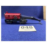 Lionell red cab crane car number 6560
