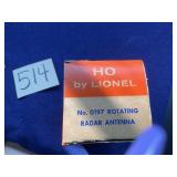 HO by Lionel rotating radar antenna no. 0197