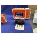 Lionel operating track maintenance car number