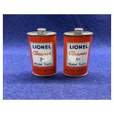 2 Full Cans Original Lionel Cleaner for Model