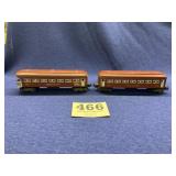 Lionel 6443 Observation and 6442 Pullman Car