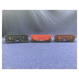 3 Lionel Lehigh Valley Hopper Bottom CarsLV