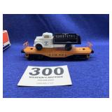 Lionel 6151 Flat Car w/ Lionel Ranch Patrol Truck