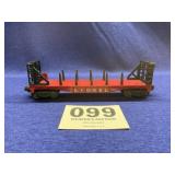 Lionel 6467 Bulkhead Flat Railcar