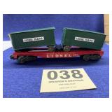 Lionel piggy back trailers train cars number 3460