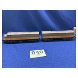 Lionel 2363 Illinois Central F3 AB Units Diesel