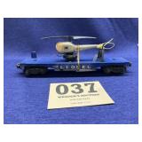 Lionel 3419 Helicopter Launching Car